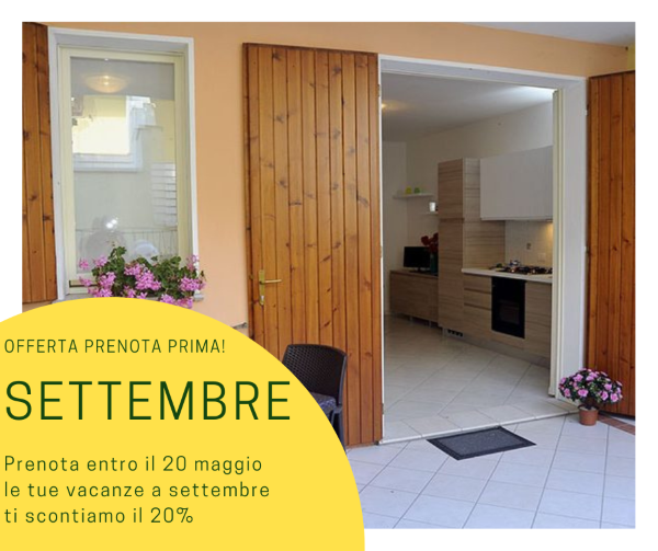 Last minute Settembre – Casa vacanza villetta al piano terra
